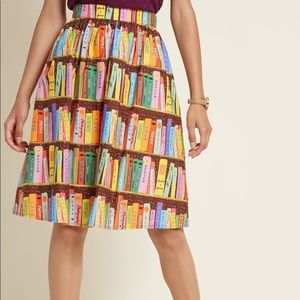 ModCloth Fit and Flare Skirt